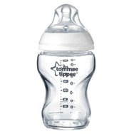 Tommee Tippee Closer to Nature Glass Baby Bottle 0m+ Код 42243885, 250ml Tommee Tippee Closer to Nature Glass Baby Bottle 0m+ Код 42243885, 250ml