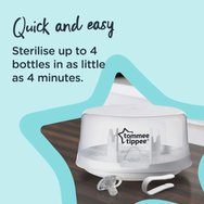 Tommee Tippee Micro Steam Sterilizer Код 42361030, 1 бр