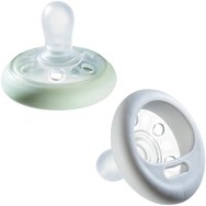 Tommee Tippee Closer to Nature Breast-like Naturally Orthodontic Soother 6-18m Код 43343005, 2 бр Tommee Tippee Closer to Nature Breast-like Naturally Orthodontic Soother 6-18m Код 43343005, 2 бр