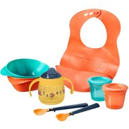 Tommee Tippee Promo Food Pots With Lids 4m+, 2 бр & Softee Weaning Spoons 4m+, 2 бр & Superstar Weaning Sippee Cup 4m+, 190ml & Roll \'n\' Go Bib 6m+, 1 бр & Easi-Scoop Feeding Bowls 6m+, Tommee Tippee Promo Food Pots With Lids 4m+, 2 бр & Softee Weaning Spoons 4m+, 2 бр & Superstar Weaning Sippee Cup 4m+, 190ml & Roll \'n\' Go Bib 6m+, 1 бр & Easi-Scoop Feeding Bowls 6m+,