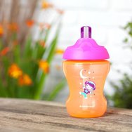 Tommee Tippee Straw Training Cup 7m+ Код 447154 Портокал 230ml