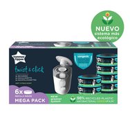 Tommee Tippee Twist & Click Refill Код 85102301, 6 бр - Резервни патрони за пелени Tommee Tippee Twist & Click Refill Код 85102301, 6 бр - Резервни патрони за пелени