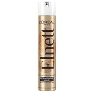 L'Oreal Paris Elnett Extra Strong Hold Hair Spray 400ml - Лак за коса за блясък и изключително силна, дълготрайна фиксация