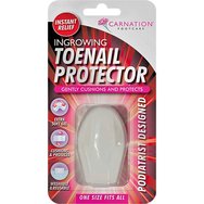 Carnation Footcare Ingrowing Toenail Protector One Size 1 бр - Протектор за пръстите на краката за предотвратяване на растежа на вътрешните нокти в кожата Carnation Footcare Ingrowing Toenail Protector One Size 1 бр - Протектор за пръстите на краката за предотвратяване на растежа на вътрешните нокти в кожата