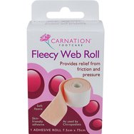 Carnation Fleecy Web Roll (7,5cm x 75cm) 1бр - Защитен стикер за крака под формата на руло Carnation Fleecy Web Roll (7,5cm x 75cm) 1бр - Защитен стикер за крака под формата на руло