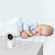 Hubble Connected Nursery Pal Glow Deluxe Smart HD Baby Monitor with Night Light & Flexible Mounting Grip 1 бр