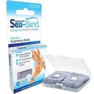 Sea-Band Nausea Relief Comforting Accupresure Bands Облекчаващи акупресурни гривни за справяне с гаденето 2 броя Sea-Band Nausea Relief Comforting Accupresure Bands Облекчаващи акупресурни гривни за справяне с гаденето 2 броя