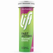 Lift Gluco Fast Acting Glucose 10 Chew.tabs - Rasberry - Таблетки с глюкоза за дъвчене с незабавно действие за хипогликемия Lift Gluco Fast Acting Glucose 10 Chew.tabs - Rasberry - Таблетки с глюкоза за дъвчене с незабавно действие за хипогликемия
