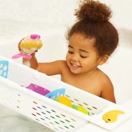 Munchkin Secure Grip Bath Caddy Перфориран калъф за вана за аксесоари и играчки за деца 1 брой