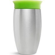 Munchkin Miracle 360 Stainless Steel Cup 12m+, 296ml - Зелено