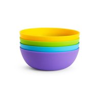 Munchkin Multi 4 Bowls Комплект цветни купи за деца 6+ месеца 4 броя