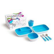 Munchkin Splash Dining Set 18m+, 1 брой - зелено