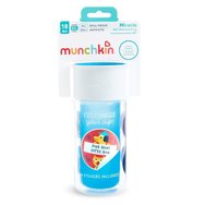 Munchkin Miracle 360 Insulated Sticker Cup Чаша топло синьо 266ml Munchkin Miracle 360 Insulated Sticker Cup Чаша топло синьо 266ml