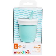 Munchkin C\'est Silicone Training Cup with Straw 6m+, 118ml, Код 90054 - Бензин