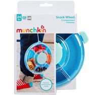 Munchkin Snack Wheel 24m+ Кутия за закуски за деца с 5 отделения - Blue
