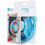 Munchkin Snack Wheel 24m+ Кутия за закуски за деца с 5 отделения - Blue Munchkin Snack Wheel 24m+ Кутия за закуски за деца с 5 отделения - Blue