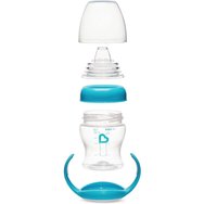 Munchkin Gentle Transition Cup 4m+, Чаша за тренировки без капки за преход към шише 118ml - Clear Blue