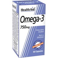 Health Aid Οmega 3, 750mg 60caps Health Aid Οmega 3, 750mg 60caps