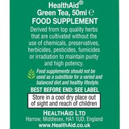 Health Aid Green Tea Herbal Liquid 50ml