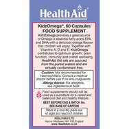 Health Aid KIDZ Omega 60 Chew.caps