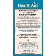 Health Aid Beta Glucan Complex 30caps