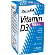 Health Aid Vitamin D3 1000iu 120tabs