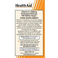 Health Aid Vitamin C 1000mg With Bioflavonoids 100tabs