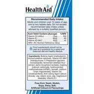 Health Aid Vitamin K Complex & Vit D3 30tabs