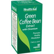 Health Aid Green Coffee Bean Extract & Chromium 60caps