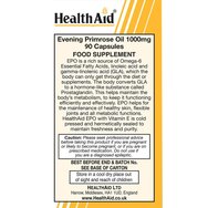 Health Aid Evening Primrose 1000mg 90caps