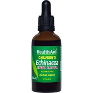 Health Aid Children's Echinacea 50ml - Хранителна добавка с екстракт от ехинацея в течност за пиене за деца за укрепване на имунната система с вкус на череша Health Aid Children's Echinacea 50ml - Хранителна добавка с екстракт от ехинацея в течност за пиене за деца за укрепване на имунната система с вкус на череша