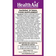 Health Aid HairSkinNail 30tabs Health Aid HairSkinNail 30tabs