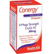 Health Aid Conergy CoQ-10 30mg 30caps