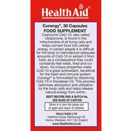 Health Aid Conergy CoQ-10 30mg 30caps