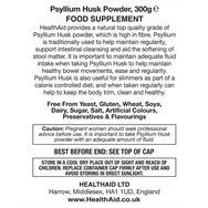 Health Aid Psyllium Husk Fibre Powder 300g