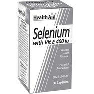 Health Aid Selenium with Vitamin E 400iu 30caps