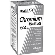 Health Aid Chromium Picolinate 1800μg 60tabs