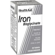 Health Aid Iron Bisglycinate 30tabs