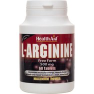 Health Aid L-Arginine 500mg 60tabs