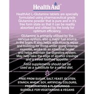 Health Aid L-Glutamine 500mg 60tabs