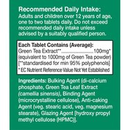 Health Aid Green Tea 1000mg 60Tabs
