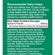 Health Aid Spirulina 500mg 60tabs Health Aid Spirulina 500mg 60tabs