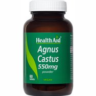 Health Aid Agnus Castus 550mg 60tabs - Lygaria Powder Хранителна добавка срещу предменструален синдром, за хормонален баланс с антиоксидантни свойства Health Aid Agnus Castus 550mg 60tabs - Lygaria Powder Хранителна добавка срещу предменструален синдром, за хормонален баланс с антиоксидантни свойства