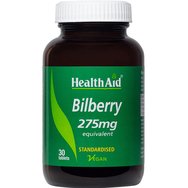 Health Aid Bilberry 275mg 30tabs