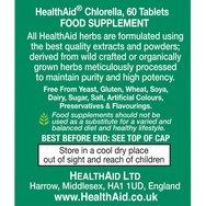 Health Aid Chlorella 550mg 60tabs