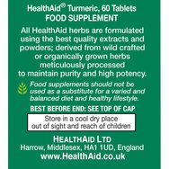 Health Aid Turmeric 750mg 60tabs