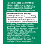 Health Aid Cranberry 5000mg 60tabs Health Aid Cranberry 5000mg 60tabs
