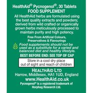 Health Aid Pycnogenol 30mg 30tabs