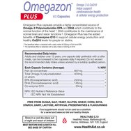 Health Aid Omegazon Plus Ω3 & Co Q10 60caps