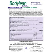 Health Aid Promo Bodylean CLA Plus 60tabs & 60caps (2x30tabs & 2x60caps)